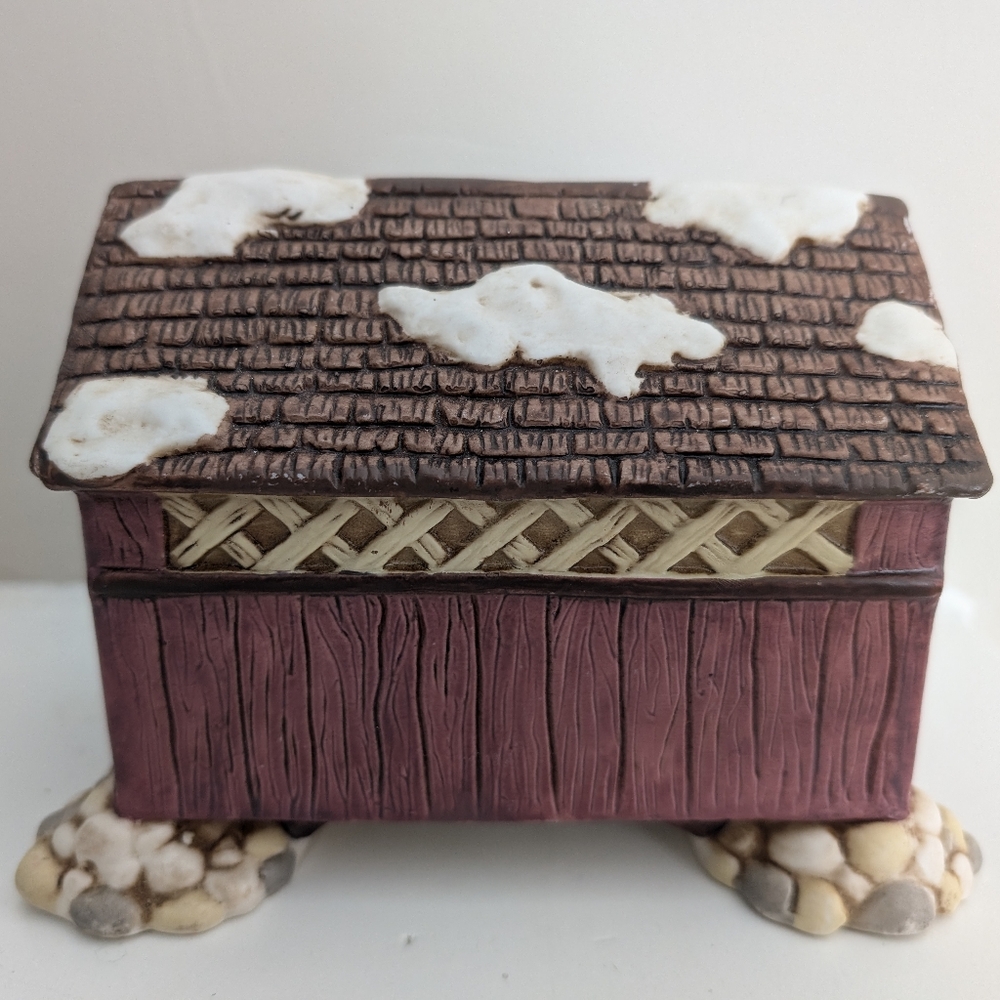 House Of Lloyd Christmas Village Covered Bridge